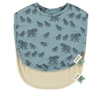 Lot de 2 bavoirs Enchanting Elephant