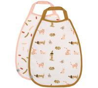 Lot de 2 bavoirs extra large little mateys beige TU