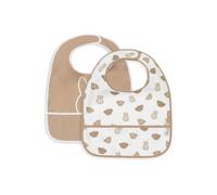 Lot de 2 bavoirs imperméables Miffy and Friends