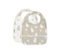 Lot de 2 bavoirs imperméables Miffy Snuffy Olive