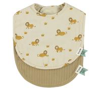 Lot de 2 bavoirs Lively Lion