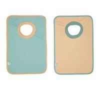 Lot de 2 bavoirs Maternelle unis