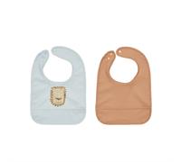 Lot De 2 Bavoirs Multicolore TU