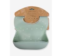 Lot de 2 bavoirs Petit miam olive TU