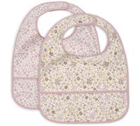 Lot de 2 bavoirs plastifiés Flower Fairies