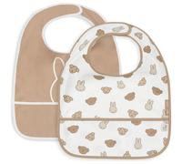 Lot de 2 bavoirs plastifiés Miffy and Friends