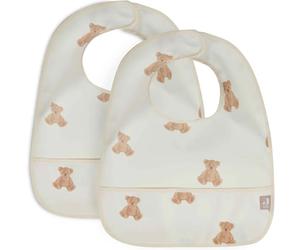 Lot de 2 bavoirs plastifiés Teddy Bear