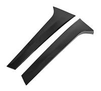 Lot de 2 becquets latéraux de Lunette arrière Noir Brillant aérodynamique en Plastique ABS Canard pour Mercedes ML GLE Classe W166 2012 2018