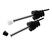 Lot de 2 becs verseurs pour bouteille Fackelmann Noir,Inox G