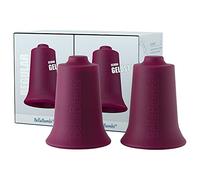 Lot de 2 BellaBambi ventouse Maxi | Coupes à ventouses en silicone doux pour la peau | Intensité légère pour le bien-être et les massages en cas de tension Entraînement des fascias | Régulier - Mûre