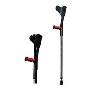 Lot de 2 béquilles ergonomiques pour avant-bras, réglables et antidérapantes, en alliage d'aluminium léger et pliable