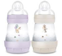 Lot De 2 Biberons Anti-Colique 160 Ml Lilas Et Sable - Mam