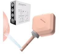 Lot de 2 bidets portables pour toilettes ou voyage - Pour soins périnéaux post-partum, traitement des hémorroïdes, bébé, personnes âgées, pulvérisateur, bio, bidets personnels (orange + rose)