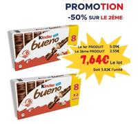 [Lot de 2] Biscuit Kinder bueno x8 - 344g