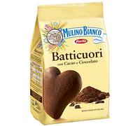 Lot de 2 biscuits Mulino Bianco Batticuori, cacao, cacao, 350 g