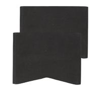 Lot de 2 blocs de batterie antidérapants de rechange pour pédale de tambour - Système d'ancrage pour pédale de tambour - Accessoire durable - Prévention totale du glissement
