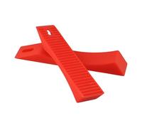 Lot de 2 blocs de chargement en silicone pour levage de terre | Ces blocs de chargement en silicone permettent de changer les plaques de poids sur votre barre de levage sans effort et en