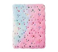 Lot de 2 blocs-notes en peluche pour bureau ou école