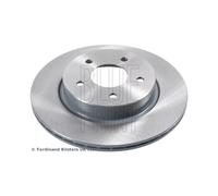 Lot de 2 BLUE PRINT Disque de frein Essieu arrière ADN143180 pour RENAULT NISSAN