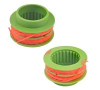 Lot de 2 bobines AS1300 avec fil en nylon de 4,6 m pour débroussailleuse EGO Power+ BC1500E ST1500 ST1500E ST1500-S ST1502