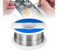 Lot de 2 bobines de fil à souder 60/40 en colophane Sn60 Pb40 avec flux, faible dégagement de fumée et débit facile, fil à souder électrique pour circuits imprimés et bricolage, bobine de 100 g (1,0