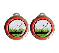 Lot de 2 bobines de fil de rechange en nylon pour débroussailleuse de petits jardins résistant à l'usure (3 mm)