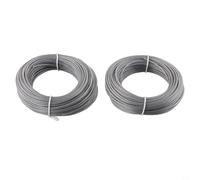 Lot de 2 bobines de fil de rechange pour débroussailleuse Bosch ART 24 27 30 36 Li 1,65 mm 48 m pour EasyGrassCut UniversalGrassCut AdvancedGrassCut