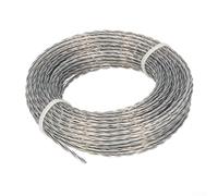 Lot de 2 bobines de fil renforcé pour débroussailleuse 2,0-3,0 mm x 15 m (30 m) 15 mm x 2 mm