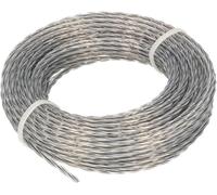 Lot de 2 bobines de fil renforcé pour débroussailleuse 2,0-3,0 mm x 15 m (30 m) 15 mm x 2 mm