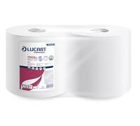 Lot de 2 bobines de papier essuyage Airtech Select 26,5 x 38 cm LUCART 851255