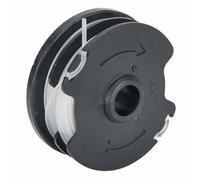 Lot de 2 bobines de rechange pour Parkside pour batterie pour coupe-bordures prta 20-Li A1 B2 C3, fil en nylon de 1,6 mm 2 x 4 m, suivi automatique, IAN 311046 330831 334231 (1 paquet)