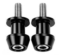 Lot de 2 bobines de support de paddock moto 8 mm, curseurs d'axe de bras oscillant en alliage d'aluminium pour levage de moto et protection du bras oscillant