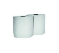 Lot de 2 bobines d'essuyage industriel blanche - NESPOLI - 195394