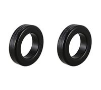 Lot de 2 bobines d'étouffement pour transformateur - Noyau de ferrite toroïde AS225-125A - Noir