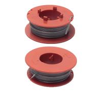 Lot de 2 bobines fil coupe bordure Bosch - 8 m x 1,6 mm - Compatibles avec Art 23/26/30 Easytrim et Combitrim - Bobines pré-enroulées, installation sans outil