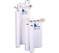 Lot de 2 Bobines papier blanc laize pour traceur 80g 0,914x50m