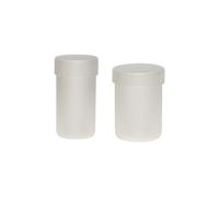 Lot de 2 bocals en verre dépoli Pop