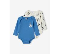 Lot de 2 bodies bébé Disney Mickey bleu chambray 12M(74CM)