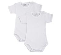 Lot de 2 Bodies Bébé Manches Courtes - 6 Mois