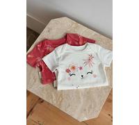 Petit Béguin - Lot de 2 Bodies bébé Manches Courtes Fiesta