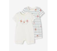 Lot de 2 Bodies Combinaisons bébé Disney Winnie l'Ourson écru 3M(60CM)