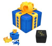 Lot de 2 Boîte Cadeau Really Annoying, Boîtes Cadeau Spoof, Boîtes à Farces avec Doigt d'honneur, Jouet à vis 3D Amusant, Boîte Cadeau Fantaisie, Cadeau pour Anniversaire, Noël, Nouvel An