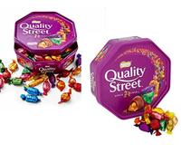 Lot de 2 boîtes à chocolat de qualité supérieure Nestle Quality Street 650 g