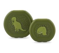 Trixie Boîtes à goûter Mr. Dino à clip – Lot de 2