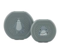 Lot de 2 boîtes à goûter à clip - Mr. Shark - Trixie