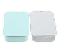 Lot de 2 boîtes à goûter en métal pour oiseaux | Design étanche, remplissage facile des grains, opération simple pour une utilisation en extérieur
