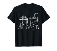 Lot de 2 boîtes à goûter pour Popcorn et Soda T-Shirt