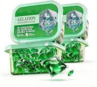 Lot de 2 boîtes de 30 capsules désodorisantes bio enzymatiques solubles | Capsules désodorisantes bio-enzymatiques pour évacuer les odeurs instantanées, parfum frais continu, pour éviers