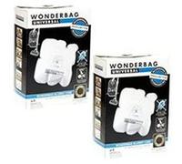 Lot de 2 boîtes de 4 sacs wonderbag micro-fibres pour aspirateur rowenta, tefal, moulinex
