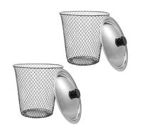 Lot de 2 boîtes de composteur conçues pour une conversion efficace des déchets organiques en bac à compost riche et alimentaire pour plantes
